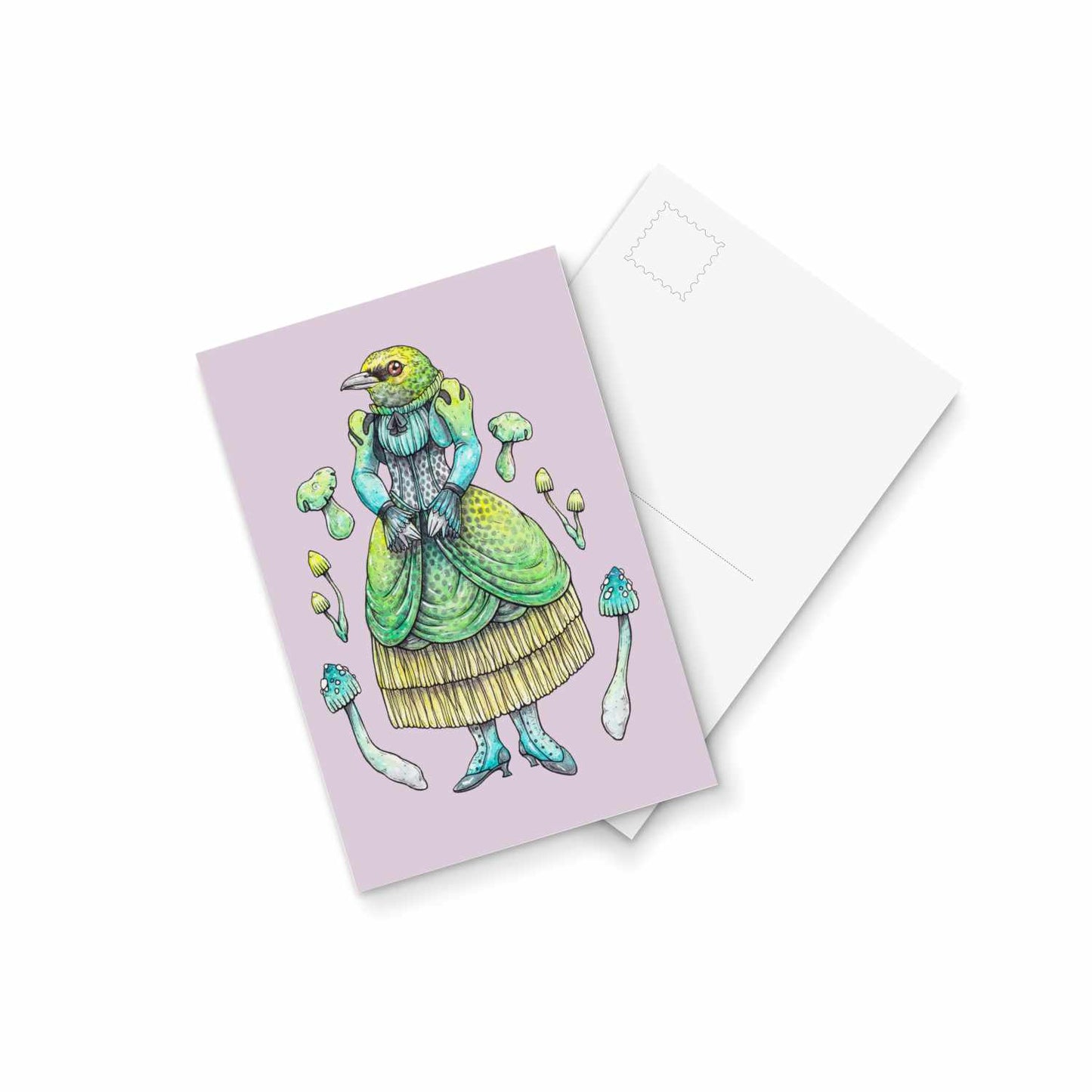 Baronesa Moteada - postcard