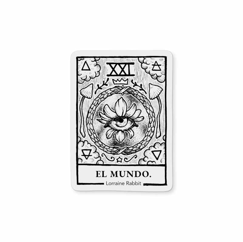 XXI El Mundo - sticker