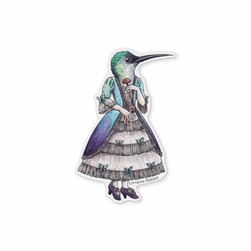 Lady Thalurania - sticker