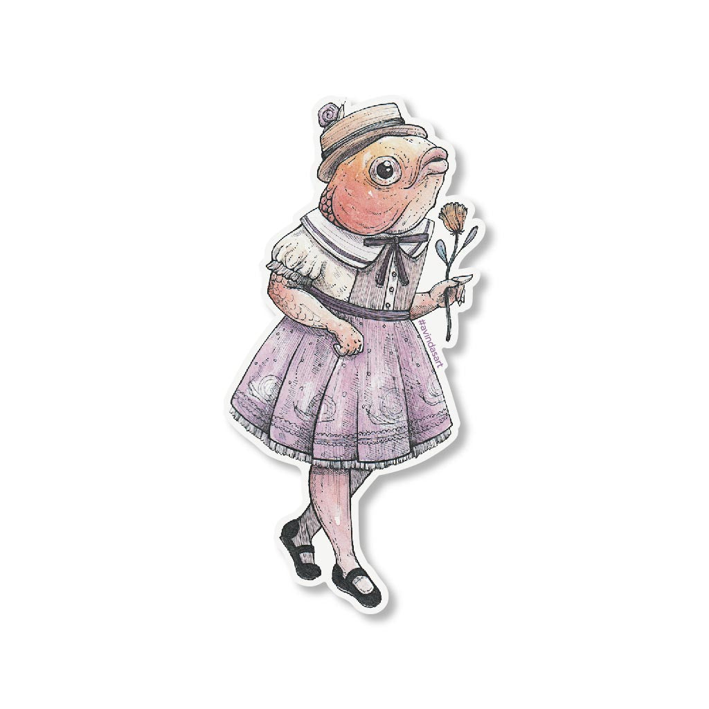 Pecesita - sticker