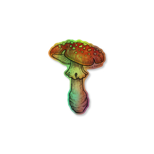 Amanita muscaria - sticker