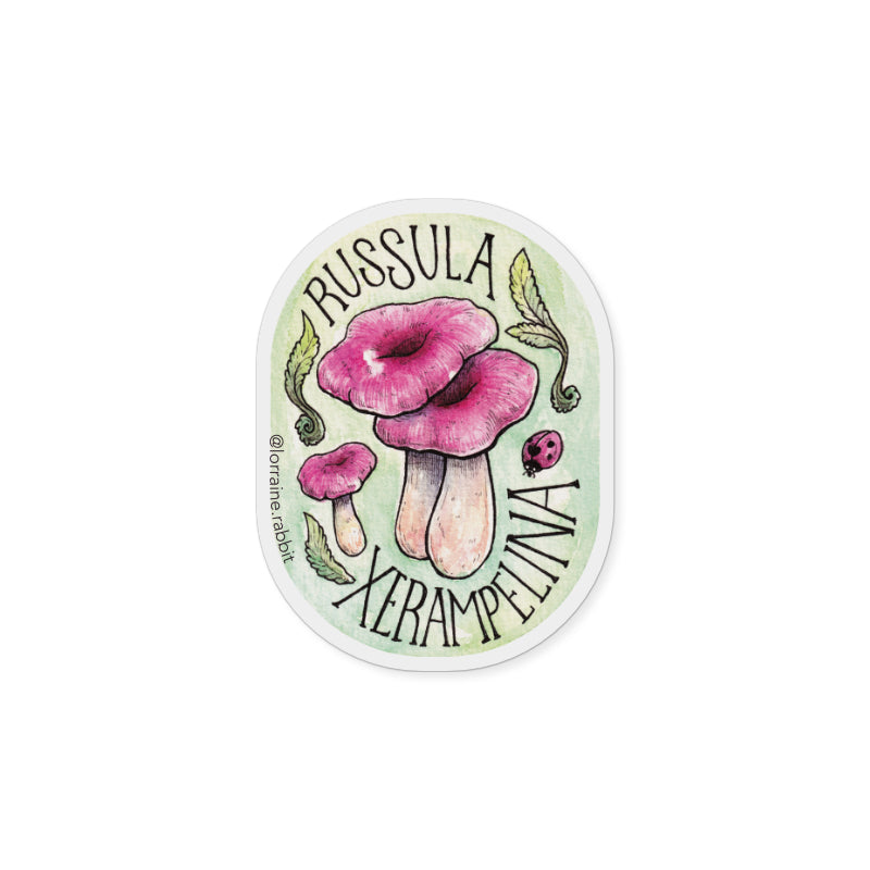 Russula Xerampelina - sticker