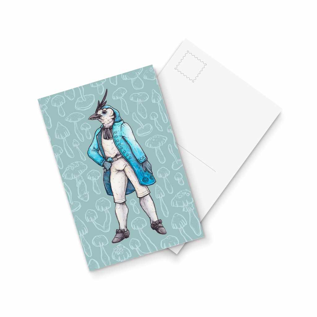 Conde Calocitta - postcard