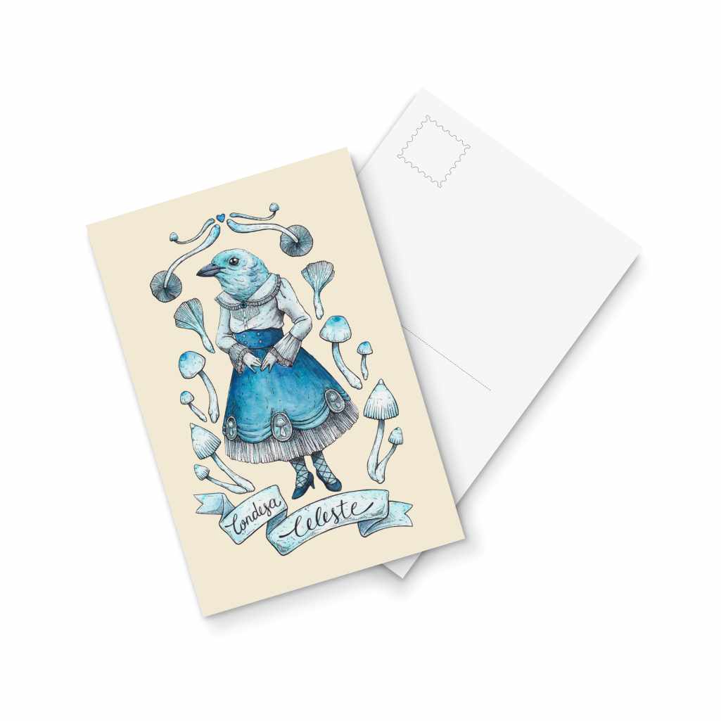 Countess Celeste - postcard