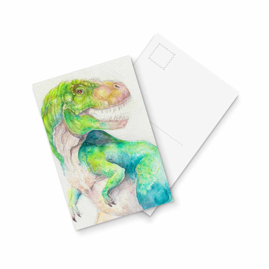 T-Rex - postcard