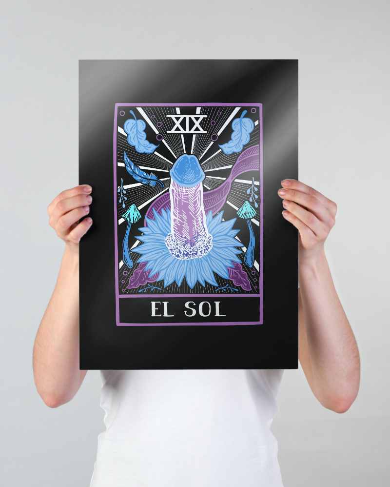 El Sol (estaciones) - print A3