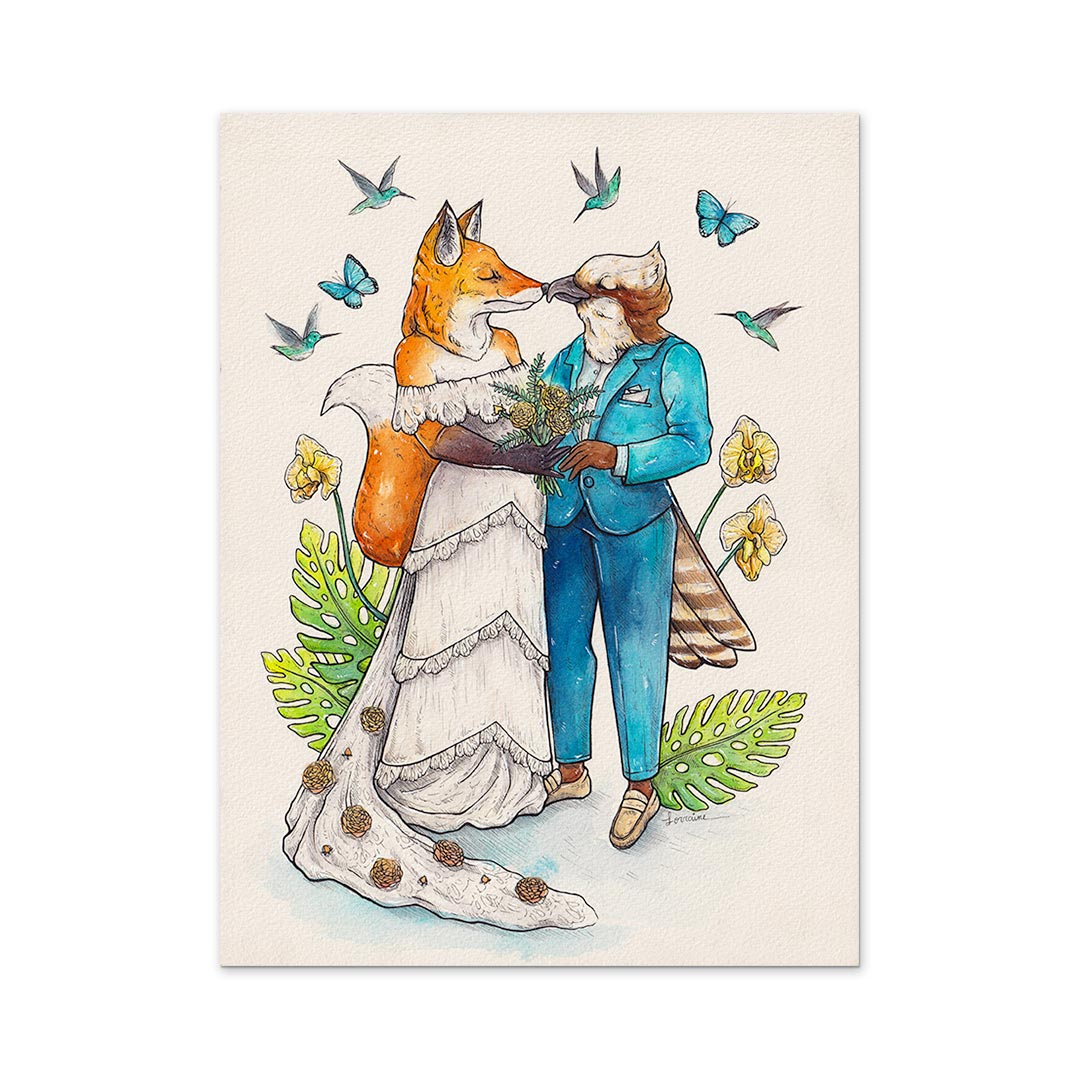 Anthropomorphic portrait (full body)