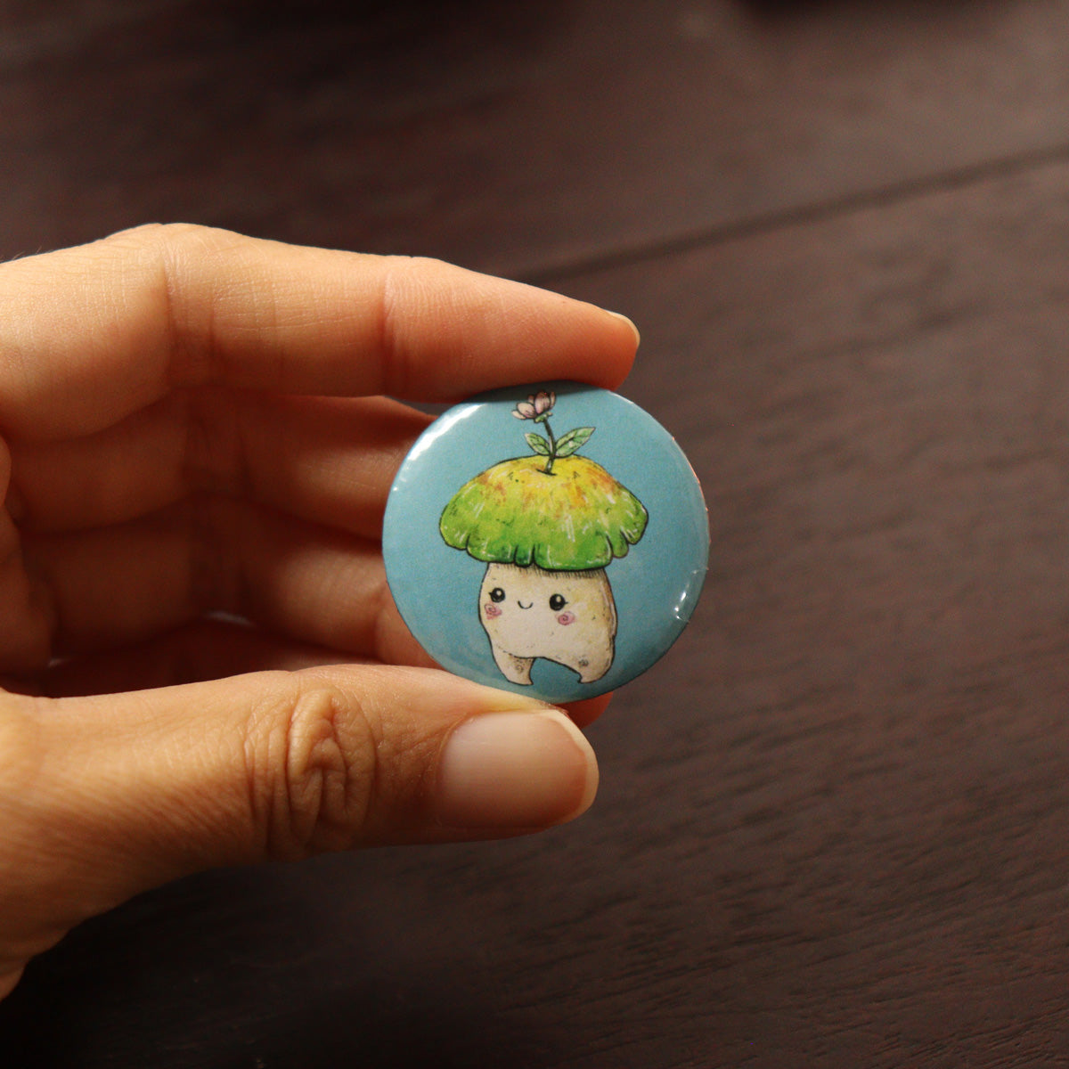 Honguitos felices - Broches