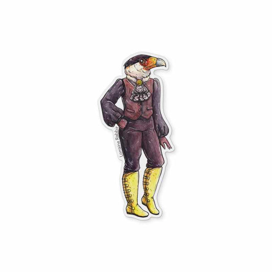 Barón Caracara - sticker