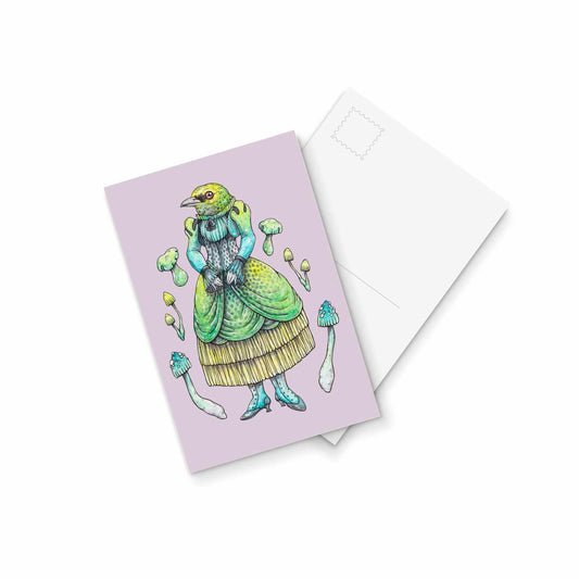 Baronesa Moteada - postcard