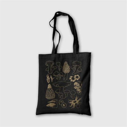 Hongos de CR - tote bag negro