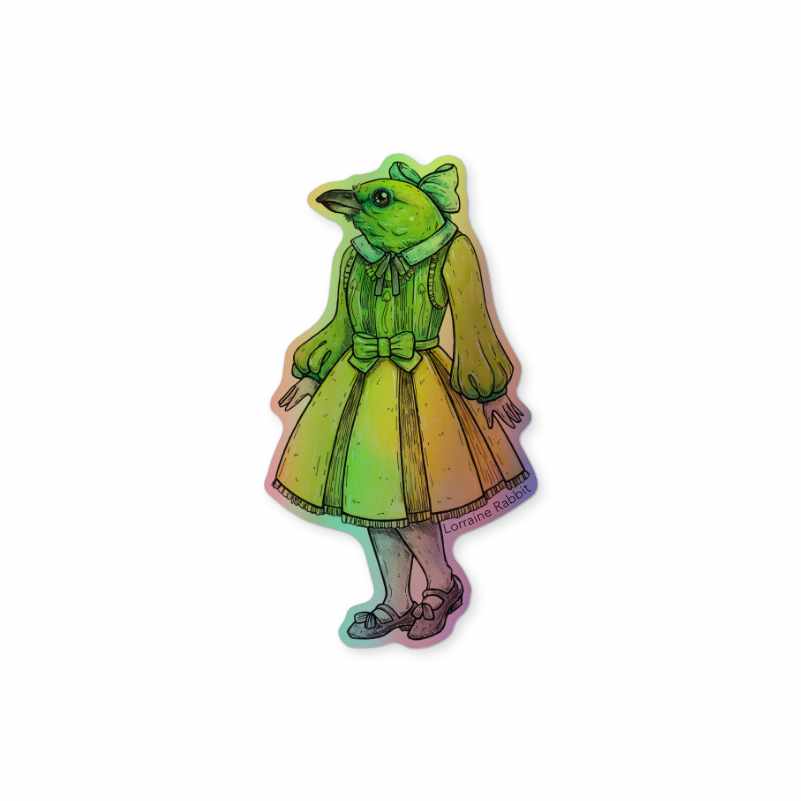 Duque y Duquesa Cejidorada - sticker