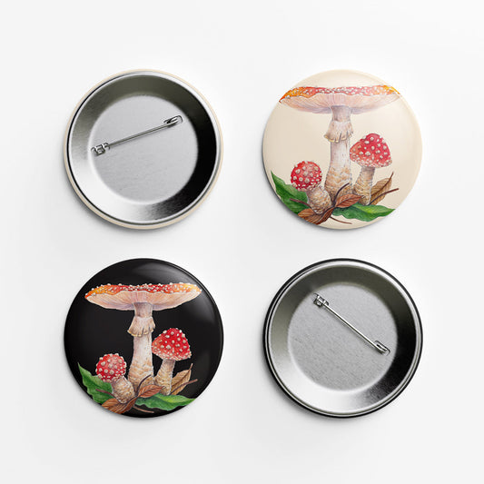 Amanita muscaria - Broche grande