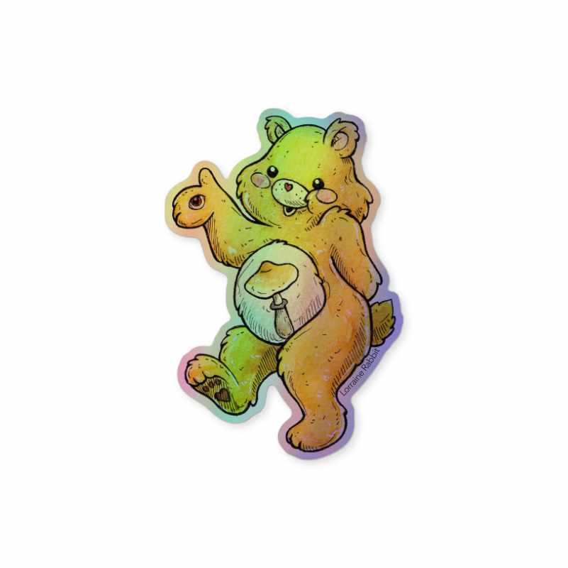 Ositos - Sticker holográfico