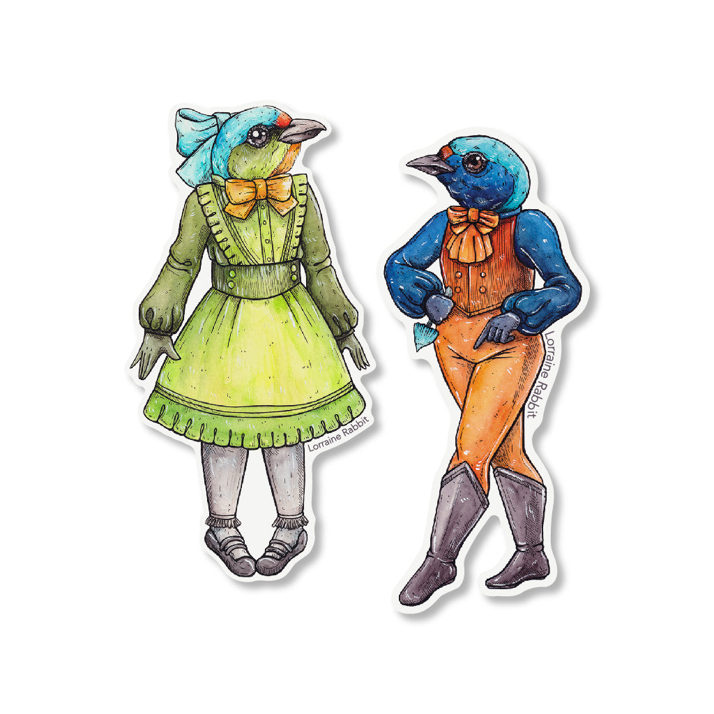 Marqués y Marquesa Elegante - sticker