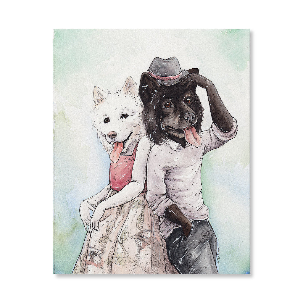 Anthropomorphic portrait (individual or group)