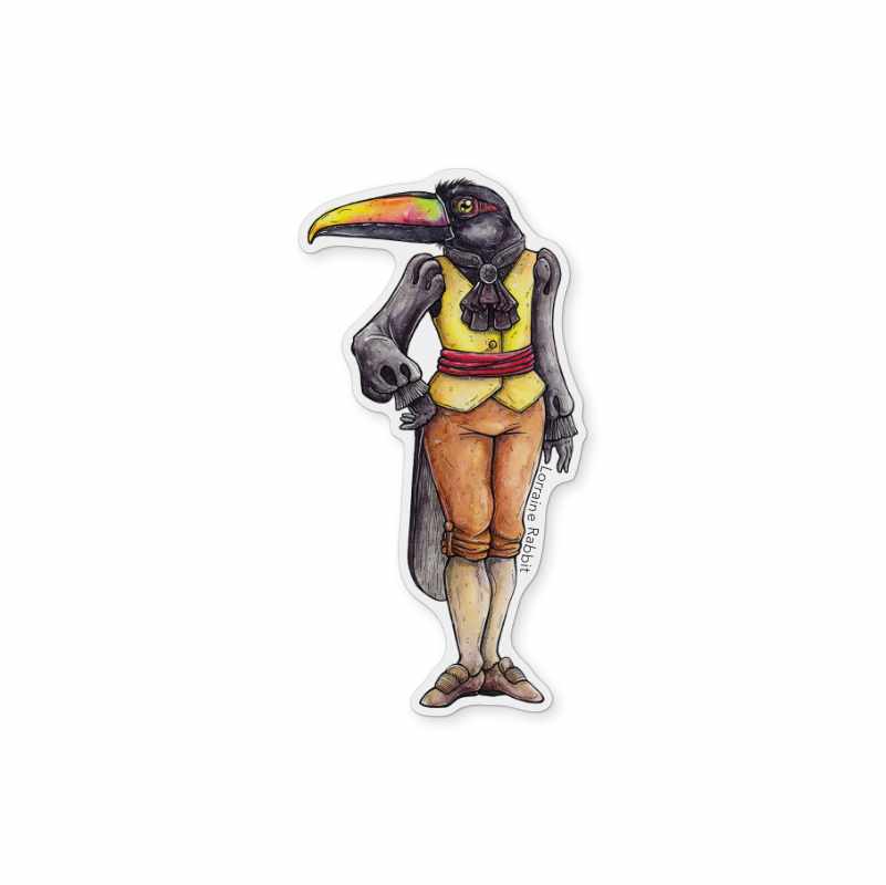Sir Aracari - sticker