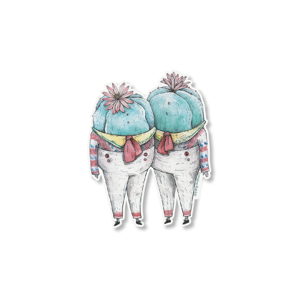 Chunta y Chun - sticker