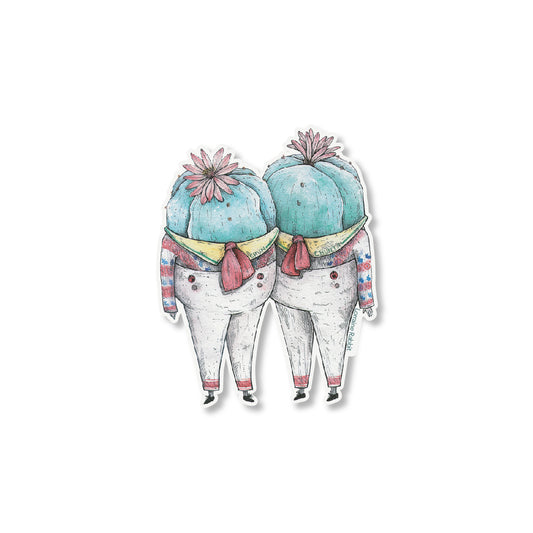 Chunta y Chun - sticker