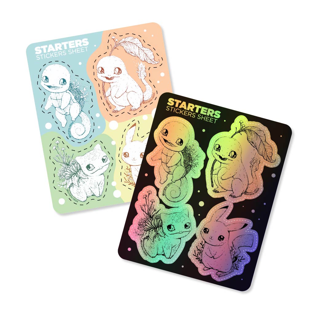 Starters - sticker