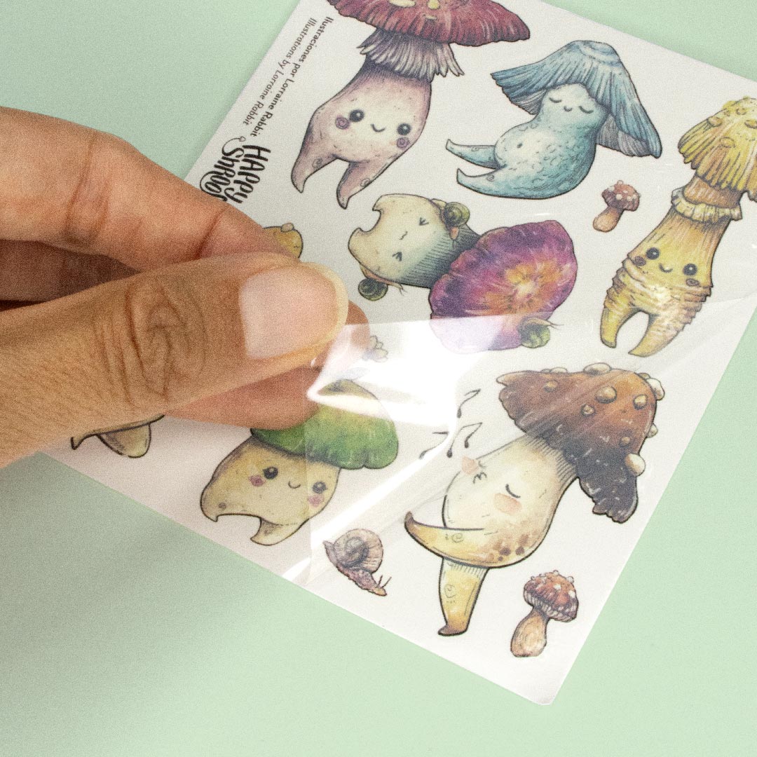 Tatuajes temporales - lámina