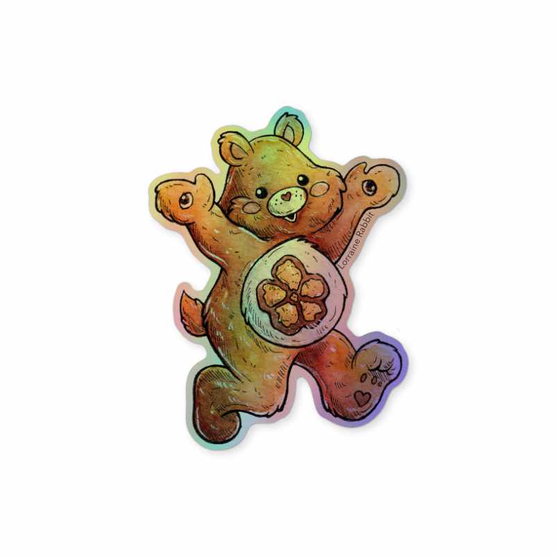 Ositos - Sticker holográfico