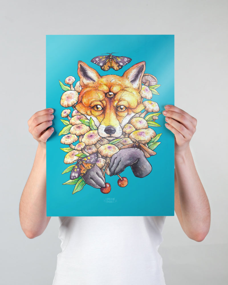 Wild harvest - print A3