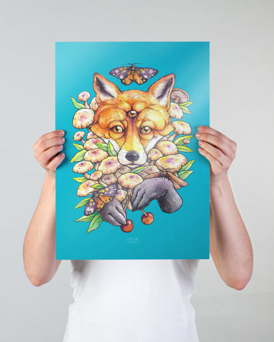 Wild harvest - print A3