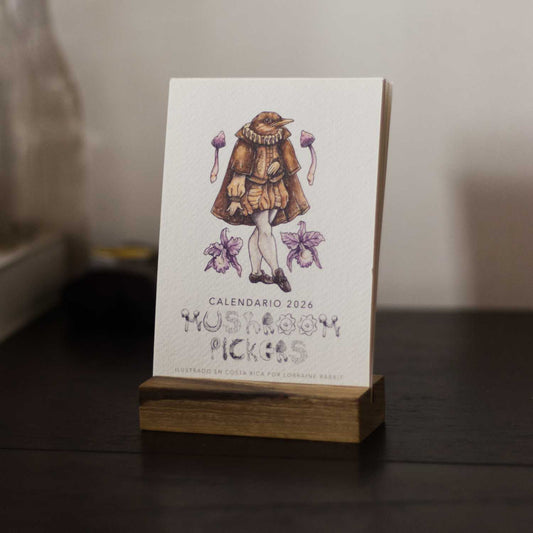 Calendario de escritorio 2026 -impreso en ambos lados (Costa Rica)