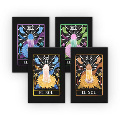 El Sol - seasons / mini print