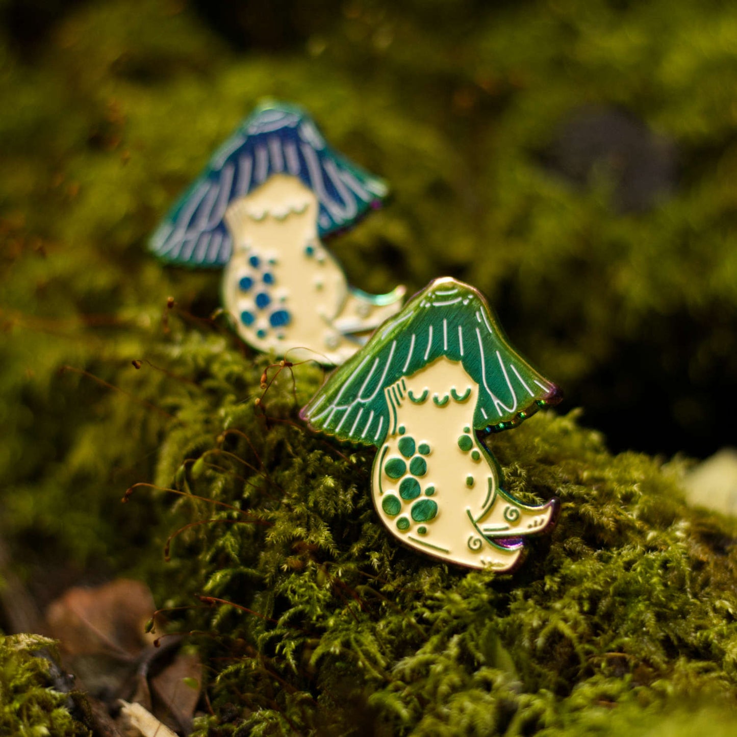 Pin Honguito tornasol