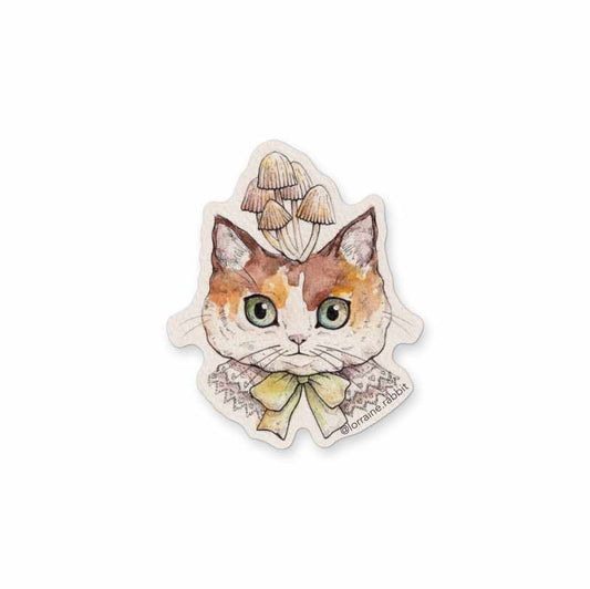 Fairy Inkcap - sticker