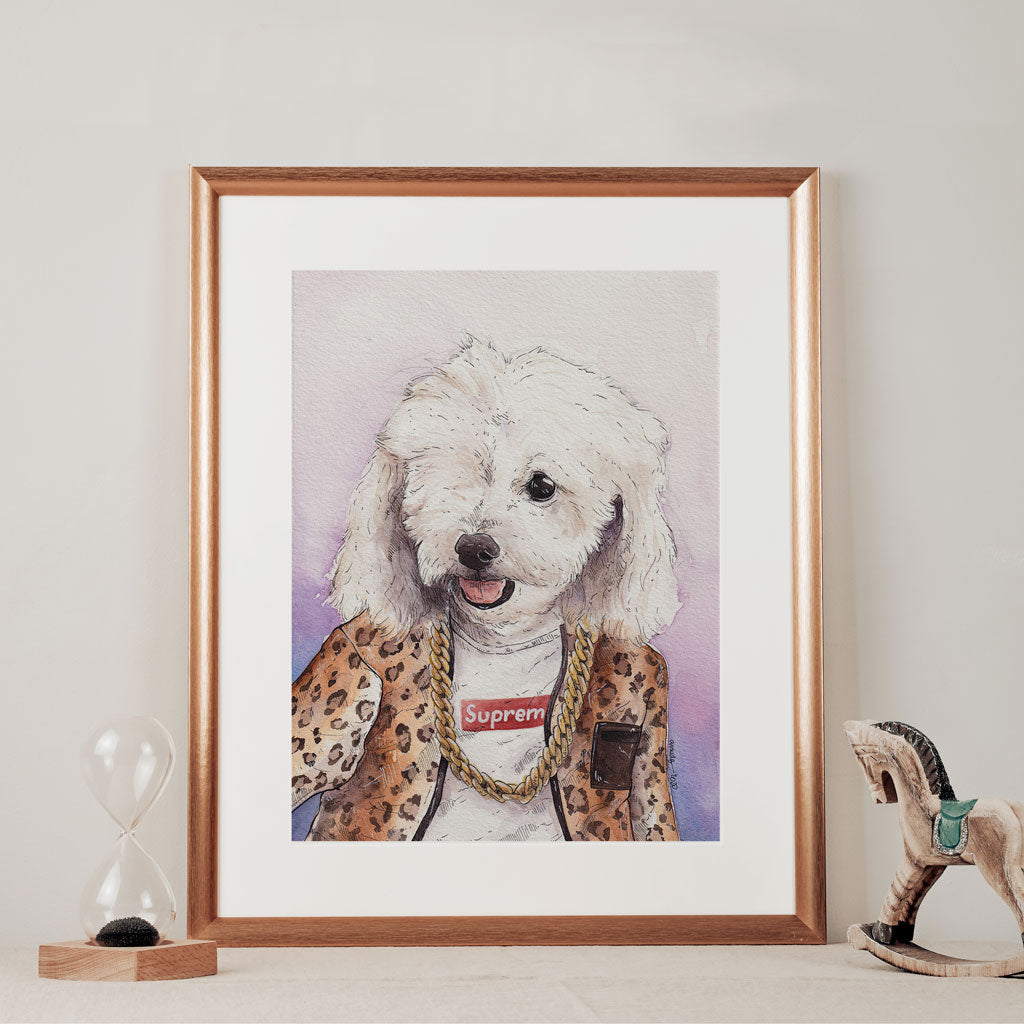 Anthropomorphic portrait (individual or group)