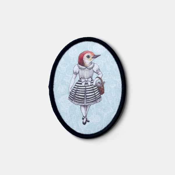 Lady Woodpecker - parche