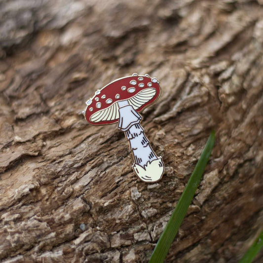 Pin Amanita muscaria