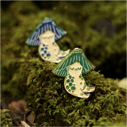 Pin Honguito tornasol