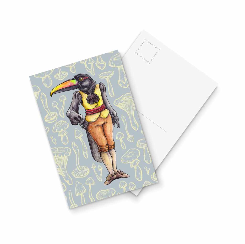 Sir Aracari - postcard