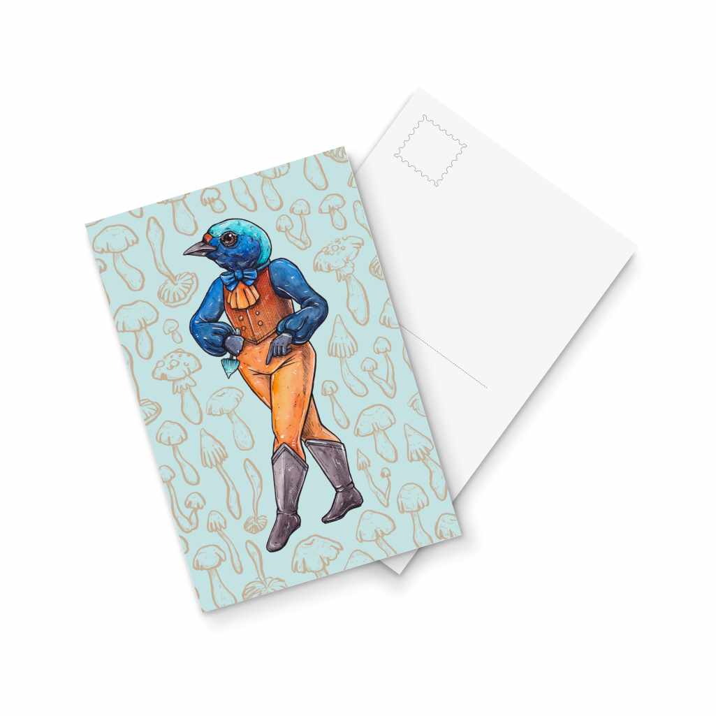 Marqués y Marquesa Elegante - postcard