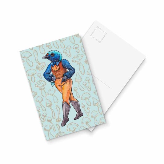 Marqués y Marquesa Elegante - postcard