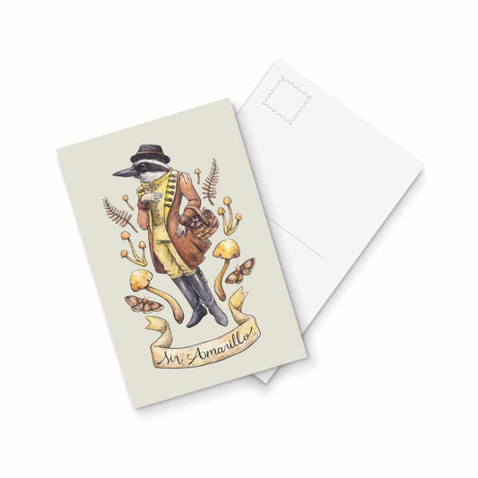 Sir Amarillo - postcard