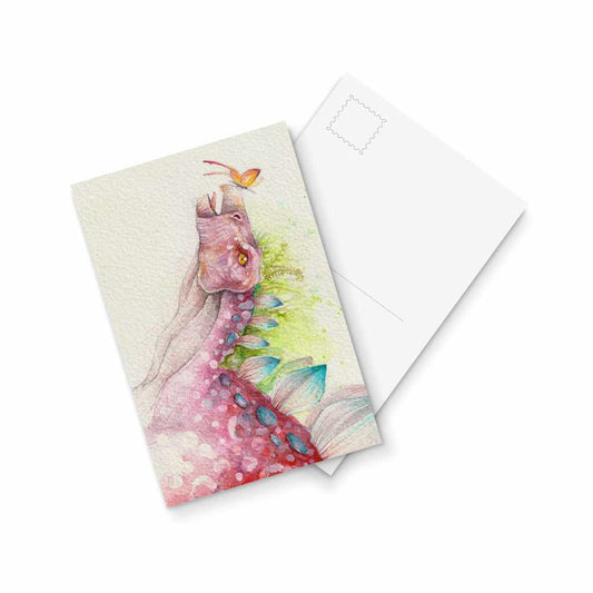 Stegosaurus - postcard