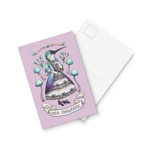 Lady Thalurania - postcard