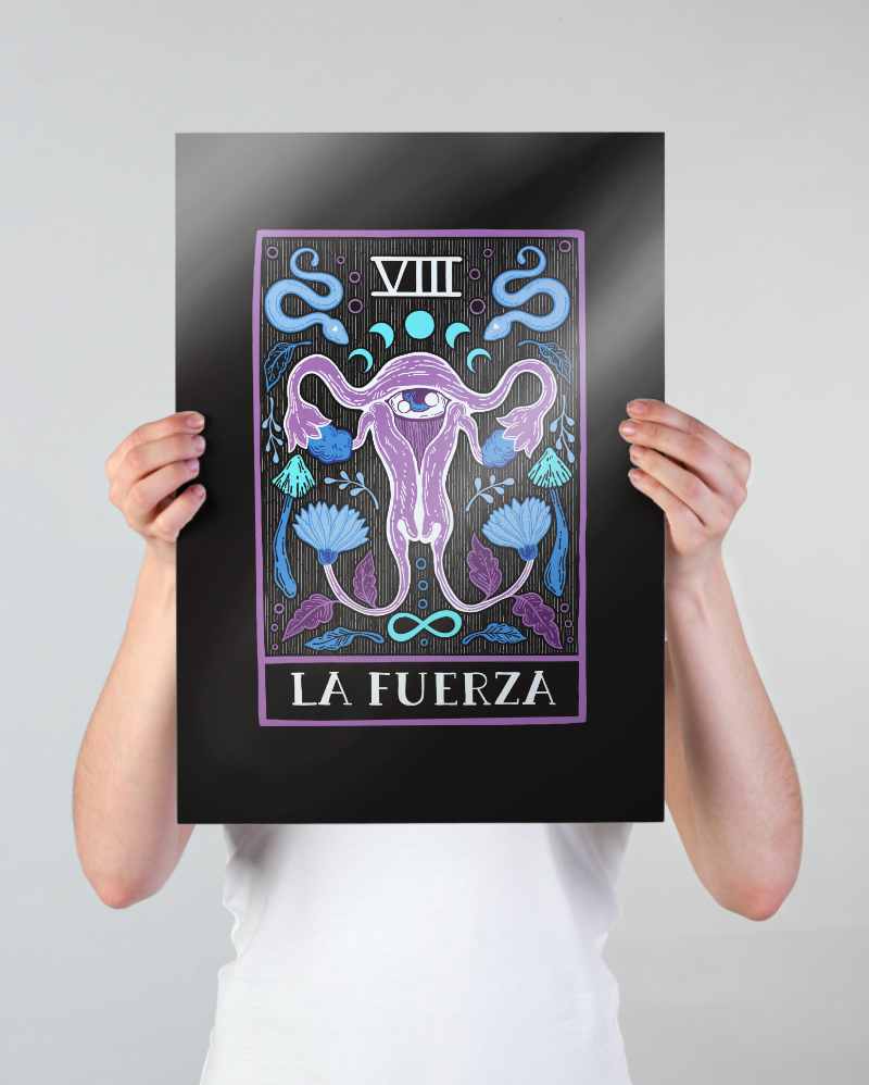 La Fuerza (estaciones) - print A3