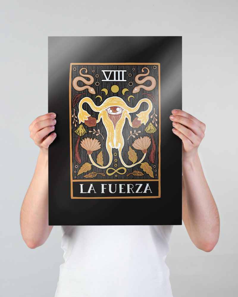 La Fuerza (estaciones) - print A3