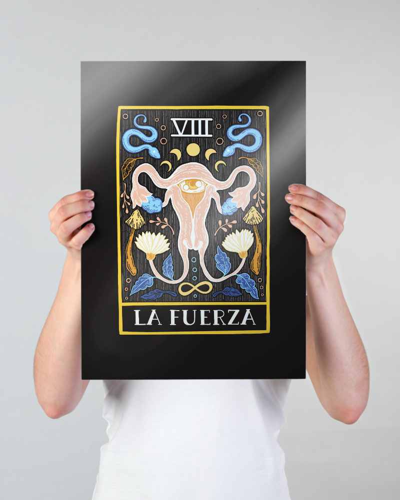 La Fuerza (estaciones) - print A3