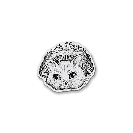 Gatito muscario - sticker