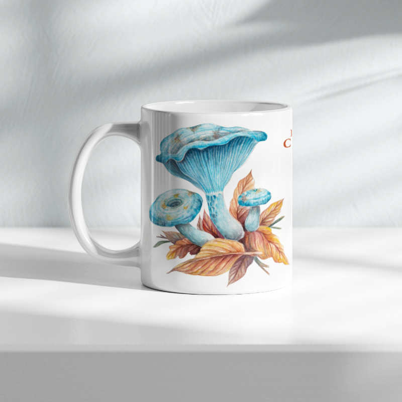 Hongos de Costa Rica (Lactarius indigo) - Taza