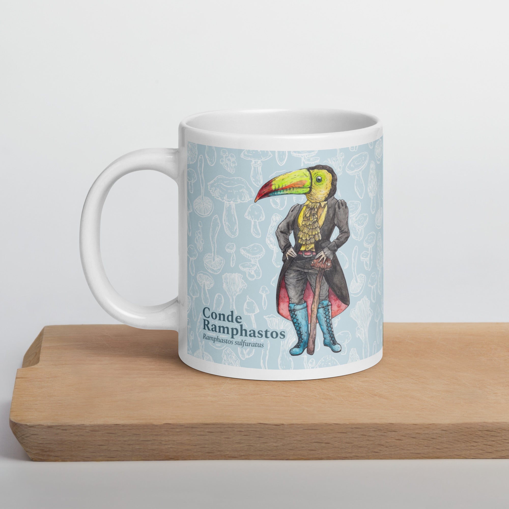 Count Ramphastos - mug (US & Europe exclusive) – Lorraine Rabbit
